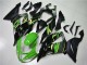 Verde Negro Kits Carenado Kawasaki ZX6R 13-18