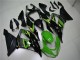 Verde Negro Kits Carenado Kawasaki ZX6R 13-18