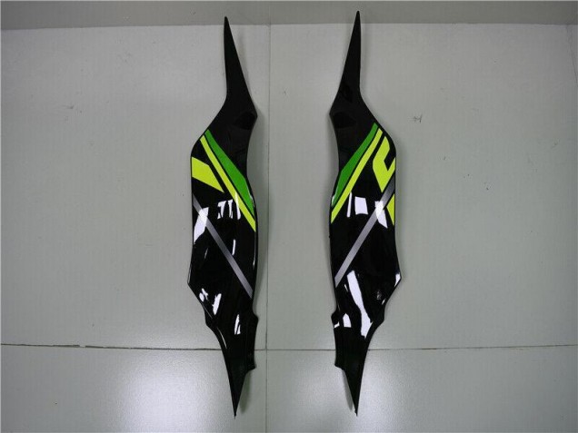 Verde Negro Kits Carenado Kawasaki ZX6R 13-18
