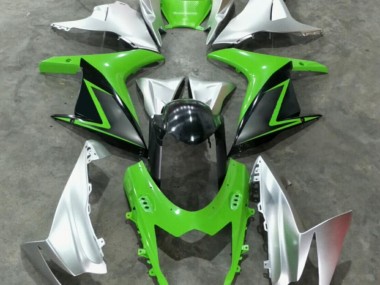 Verde Plata Kits Completo Carenado Suzuki GSXR 600 / 750 K11 11-21